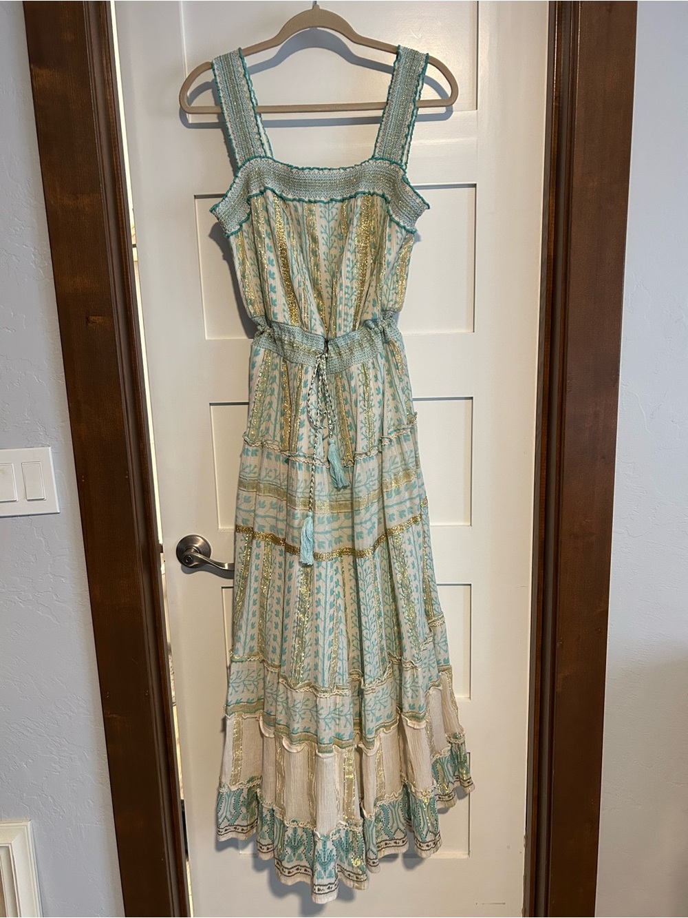 Soft Surroundings Boho Aegean Maxi Maxi Dress Size Large - Picture 2 of 8